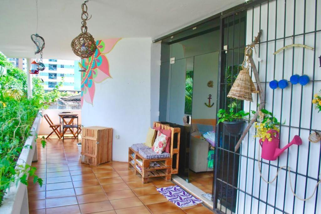 João Pessoa Regiane Beach Pousada Hostel מראה חיצוני תמונה